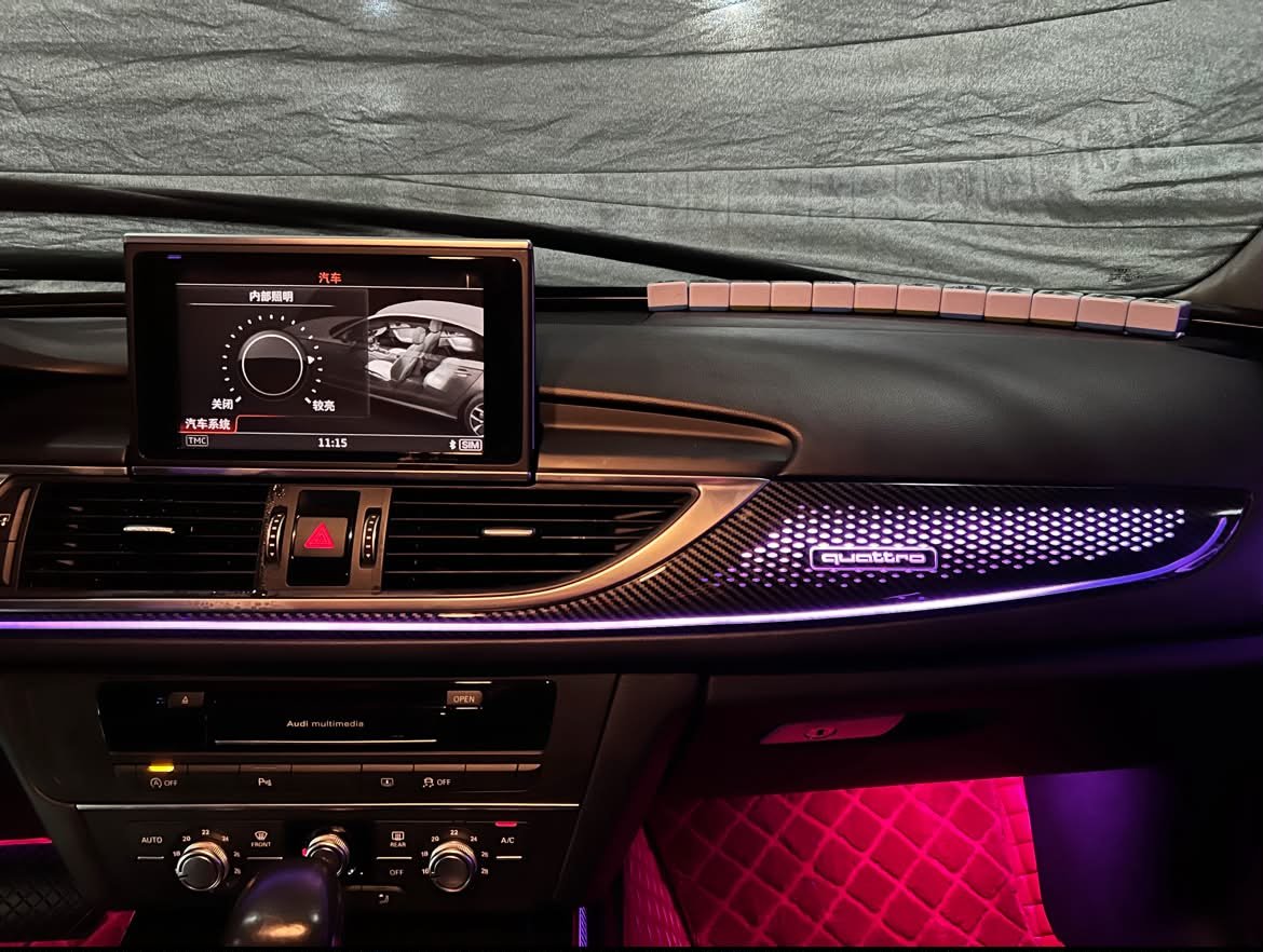 kit lumini ambientale audi a6 c7, a7 4g (2010 2019) kit lumini ambientale audi a6 c7, a7 4g (2010 2019)