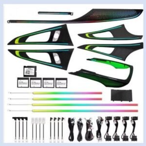 kit lumini ambientale audi a6 c7, a7 4g (2011 2019)
