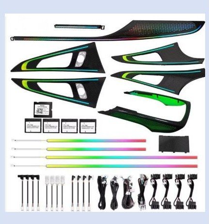 kit lumini ambientale audi a6 c7, a7 4g (2011 2019) kit lumini ambientale audi a6 c7, a7 4g (2011 2019)