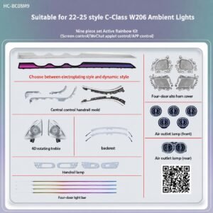 kit ambientale mercedes benz c class w206 2022 2025